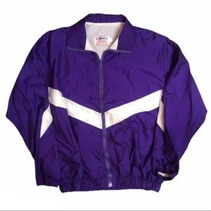 Vintage 90s Neff purple windbreaker jacket